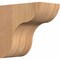 Ekena Millwork Carmel Smooth Corbel, Western Red Cedar, 5 1/2"W x 10"D x 10"H COR06X10X10CAR00SWR - alternate 1